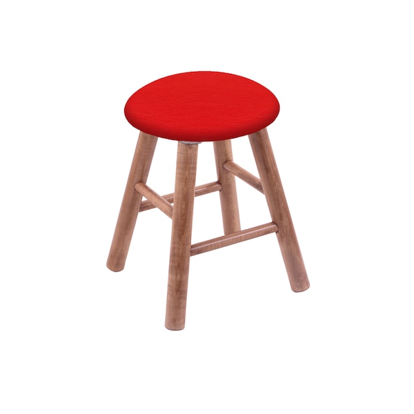 Maple Vanity Stool, Medium Finish, Graph Chalice Seat